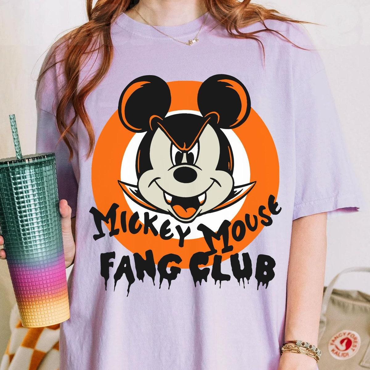 Mickey Mouse Vampire Fang Club Halloween Shirt 6