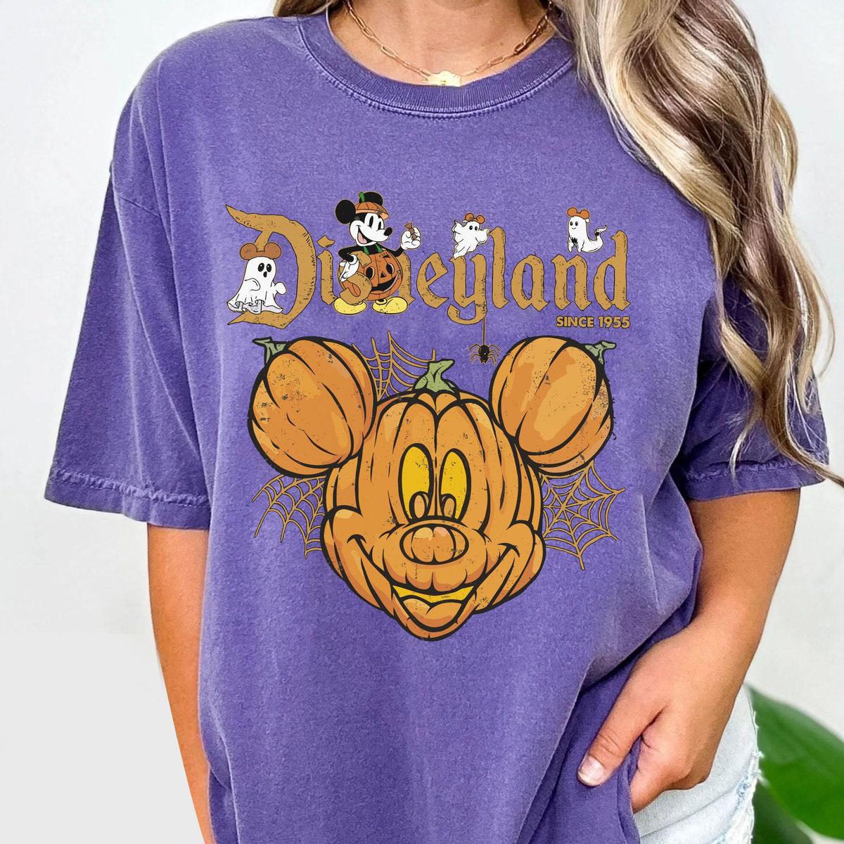 Mickey Pumpkin Boo Ghost Mickey Mouse Halloween Shirt 3