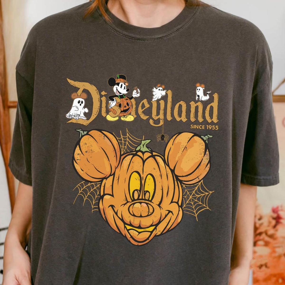 Mickey Pumpkin Boo Ghost Mickey Mouse Halloween Shirt 4