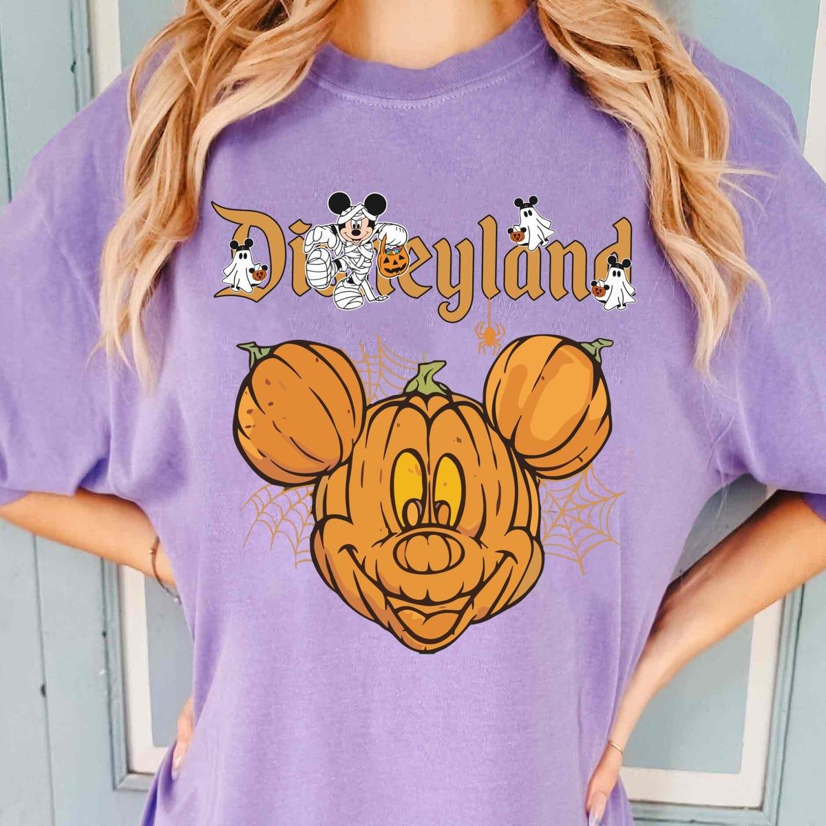 Mickey Pumpkin Boo Ghost Shirt 3