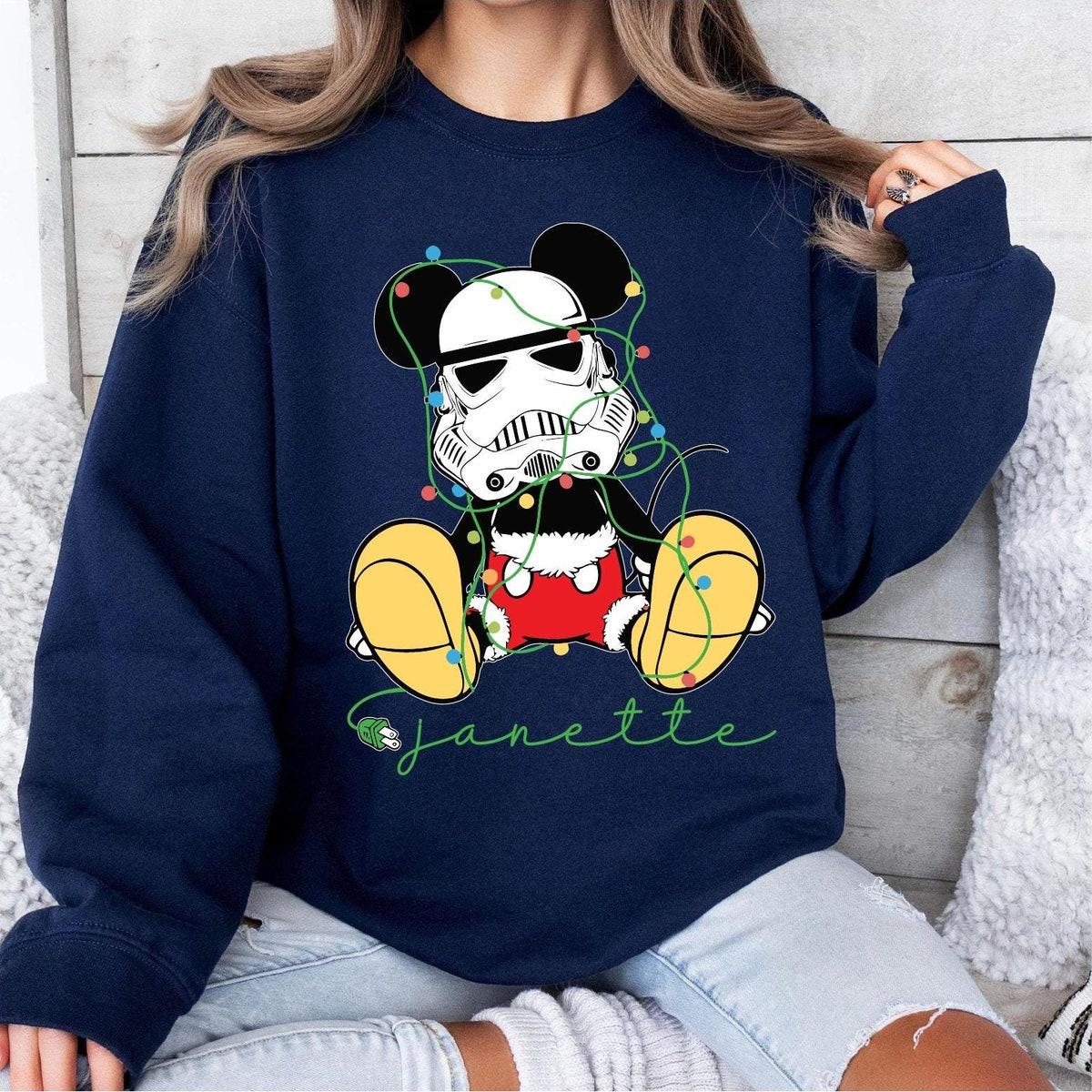 Mickey Star Wars Mickey Best Christmas Ever Shirt 4