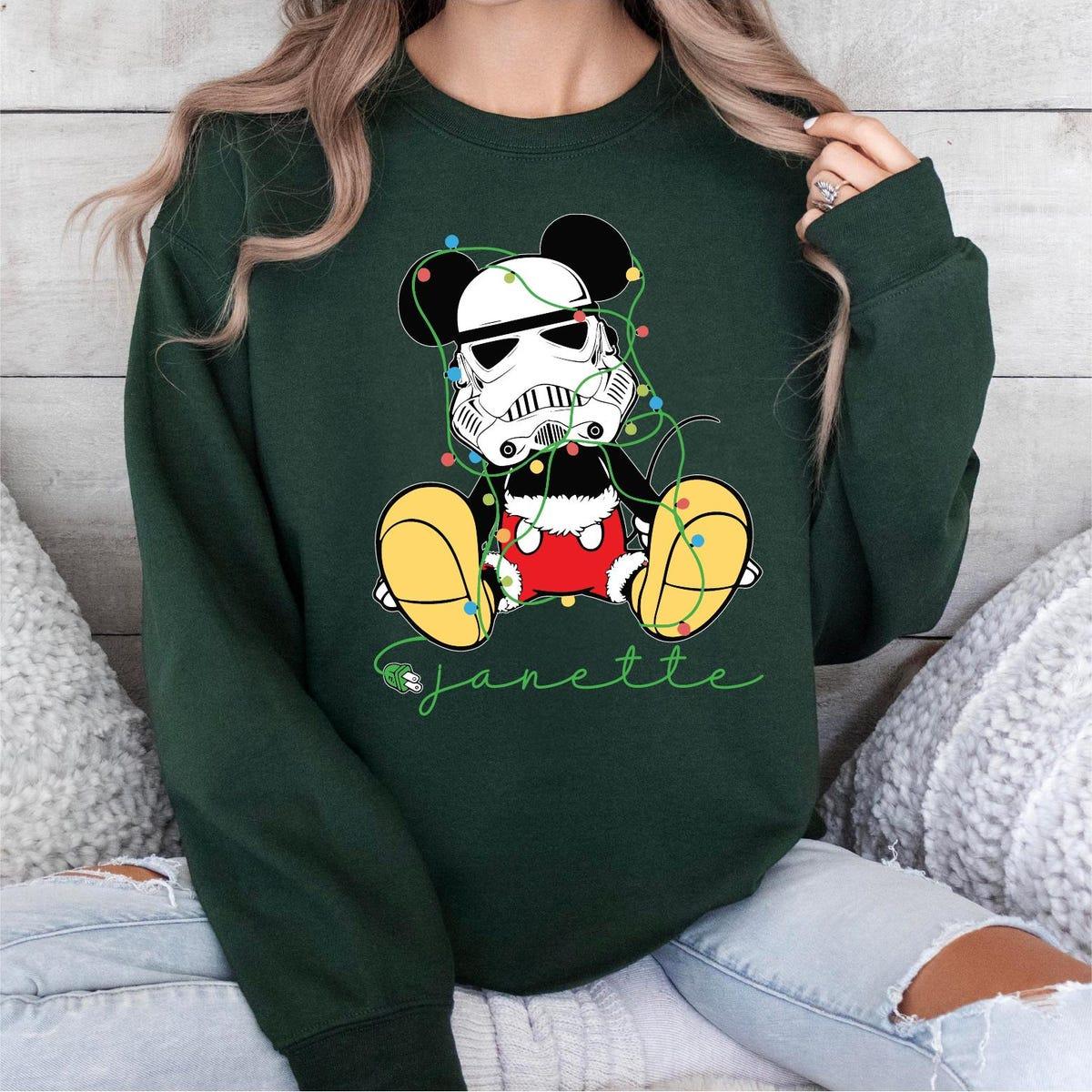 Mickey Star Wars Mickey Best Christmas Ever Shirt 5