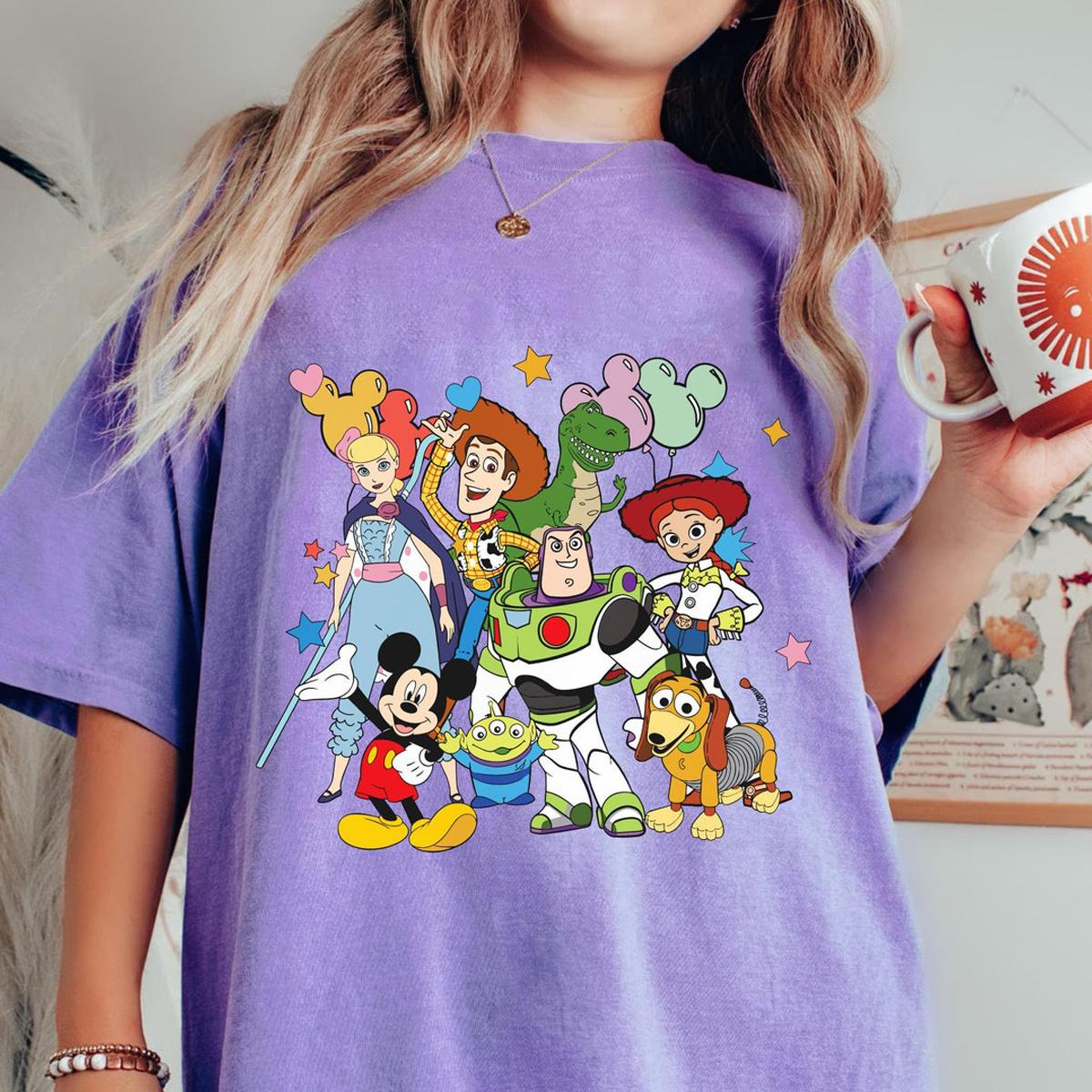 Mickey Toy Story Characters You've Got A Friends In Me Shirt 6