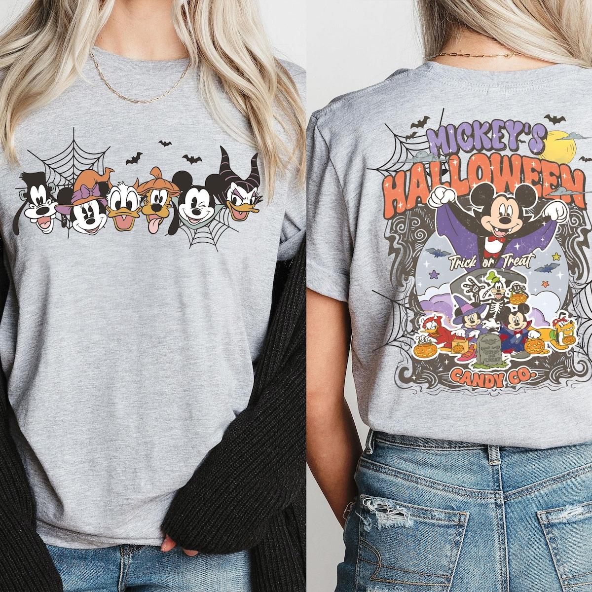 Mickey's Halloween Trick Or Treat Candy Co. Shirt 2