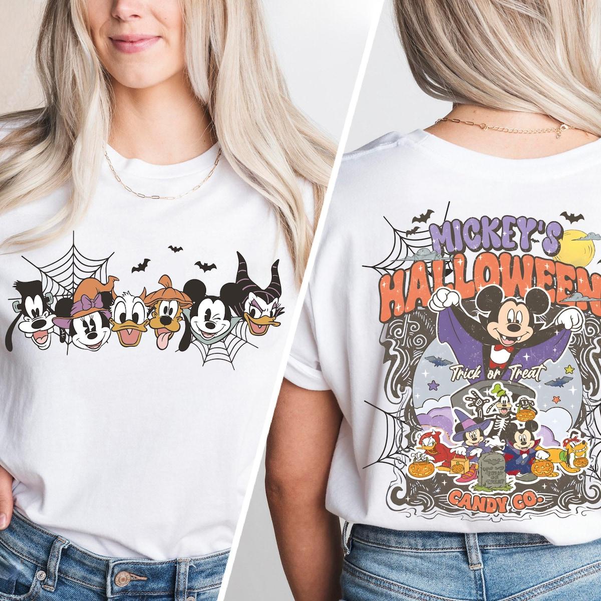 Mickey's Halloween Trick Or Treat Candy Co. Shirt 3