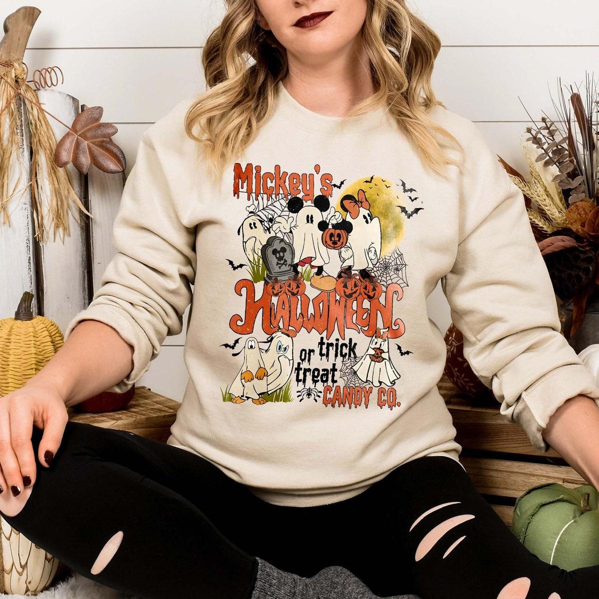 Mickey's Halloween Trick Or Treat Shirt 1