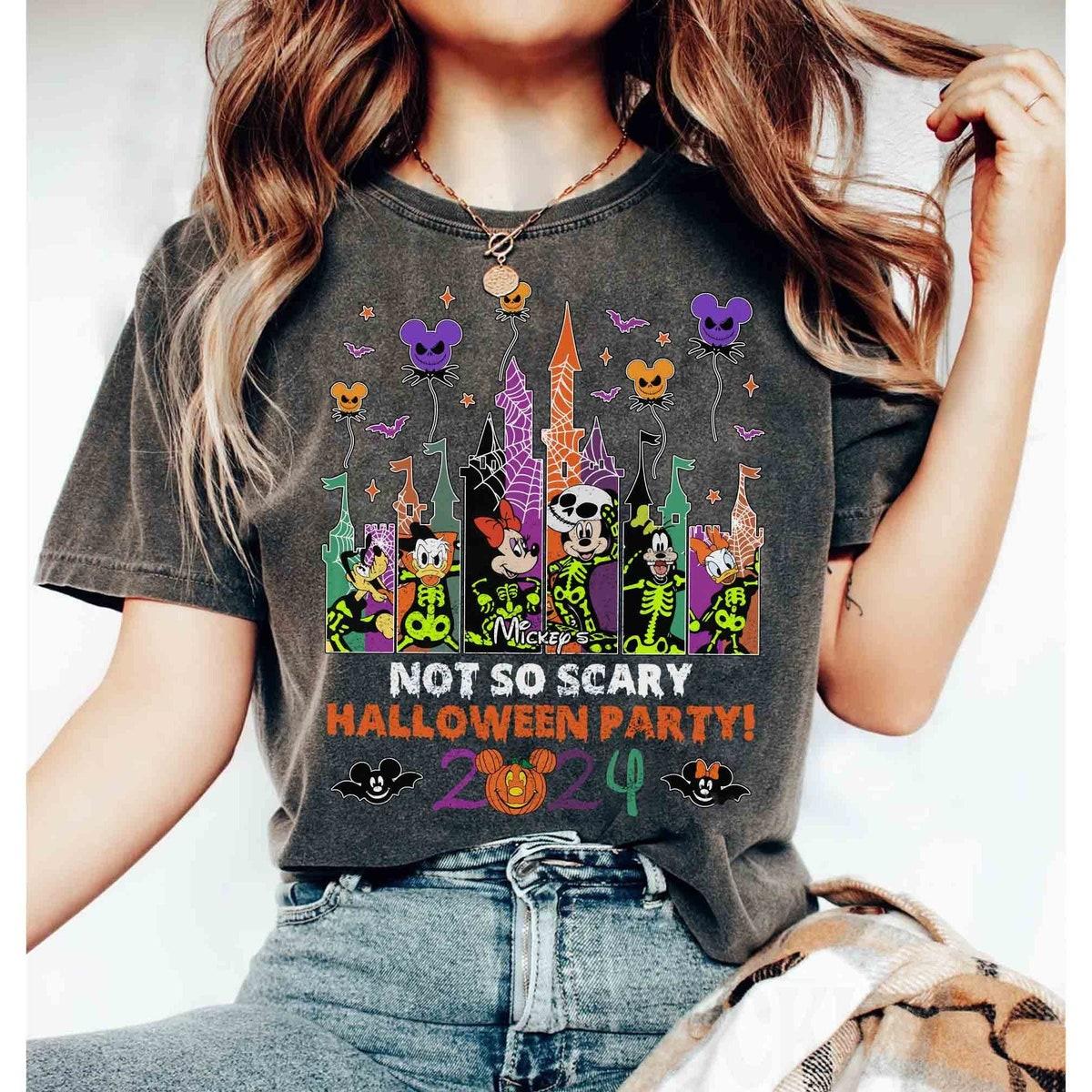 Mickey's Not So Scary Halloween Balloons 2024 Shirt 1