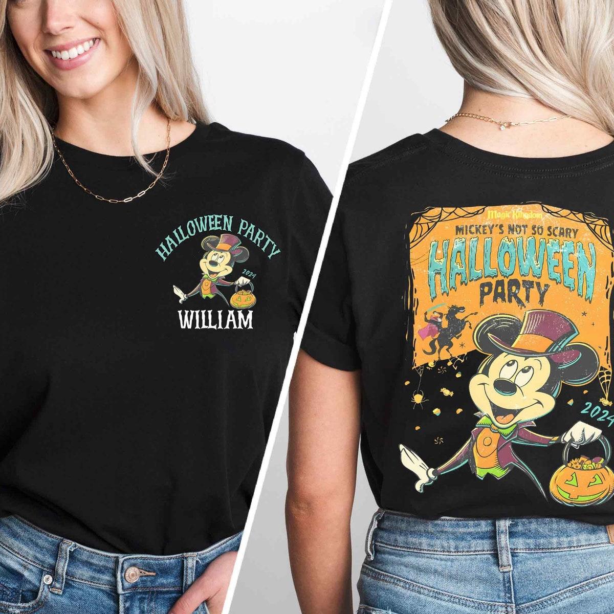 Mickey's Not So Scary Halloween Party Shirt 1