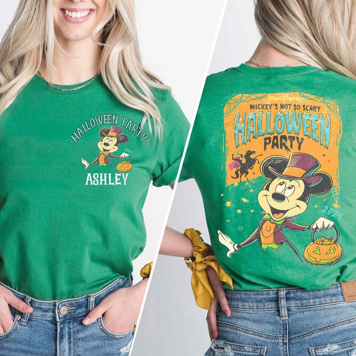 Mickey's Not So Scary Halloween Party Shirt 2