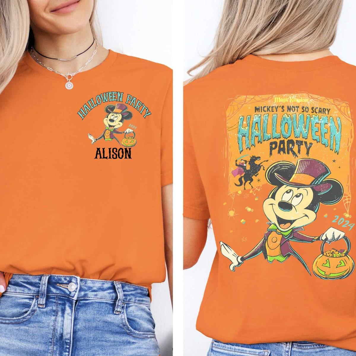 Mickey's Not So Scary Halloween Party Shirt 3