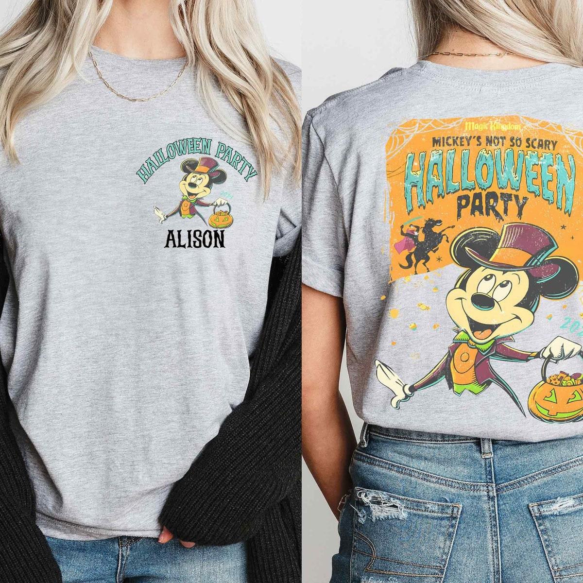 Mickey's Not So Scary Halloween Party Shirt 4