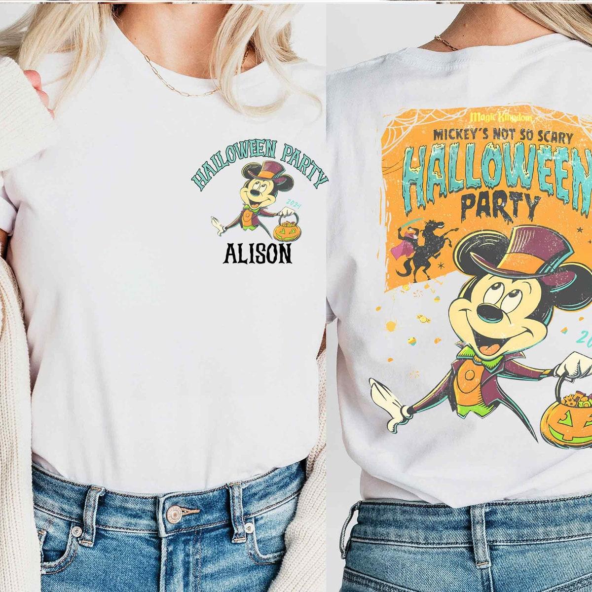 Mickey's Not So Scary Halloween Party Shirt 5