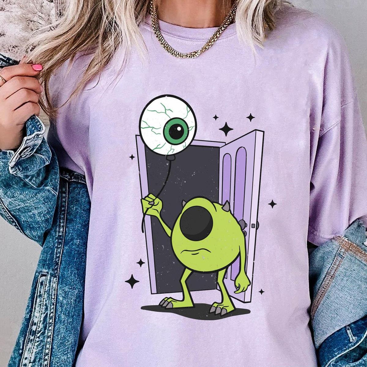 Mike Wazowski Eye Balloon Halloween Costume Shirt 2