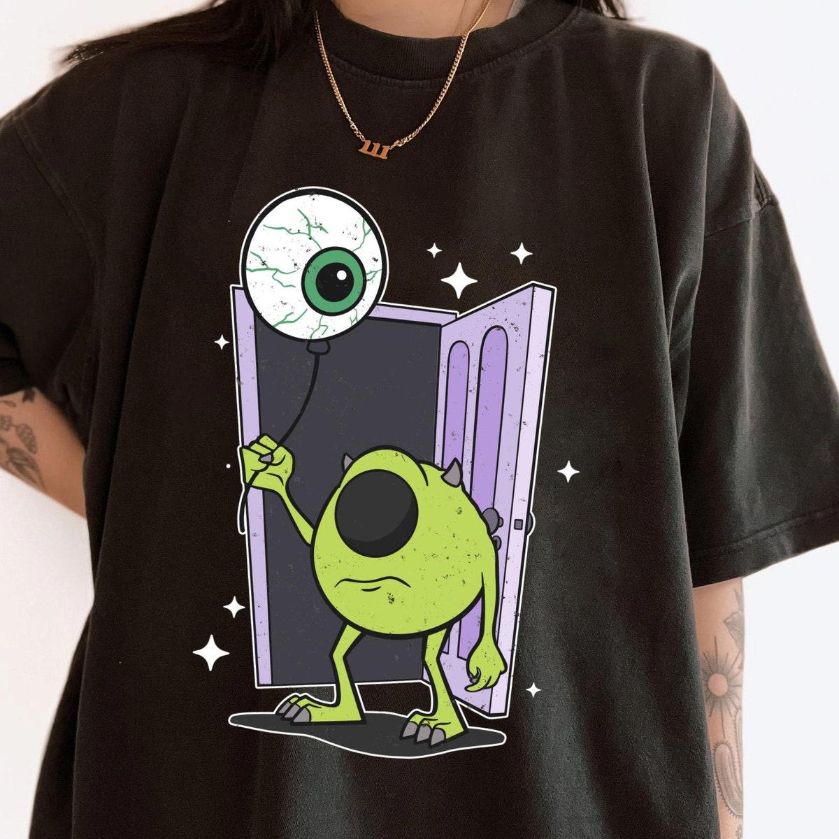 Mike Wazowski Eye Balloon Halloween Costume Shirt 3