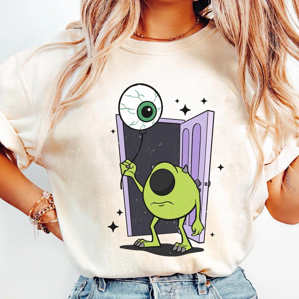 Mike Wazowski Eye Balloon Halloween Costume Shirt 4