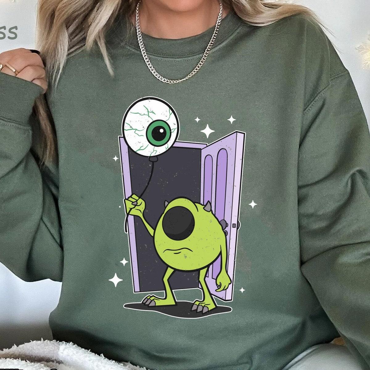 Mike Wazowski Eye Balloon Halloween Costume Shirt 5