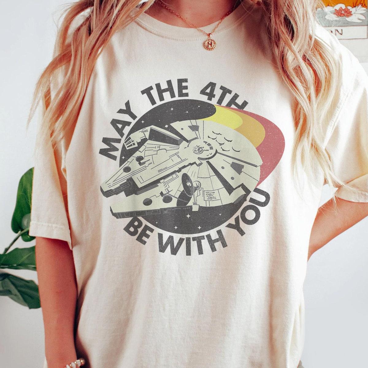 Millennium Falcon May The 4th Be With You Star Wars Shirt 1