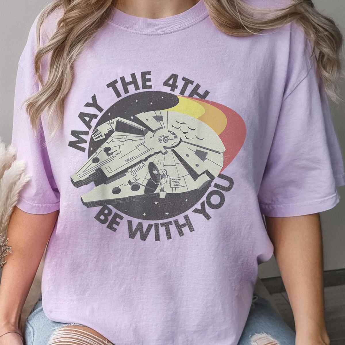 Millennium Falcon May The 4th Be With You Star Wars Shirt 4