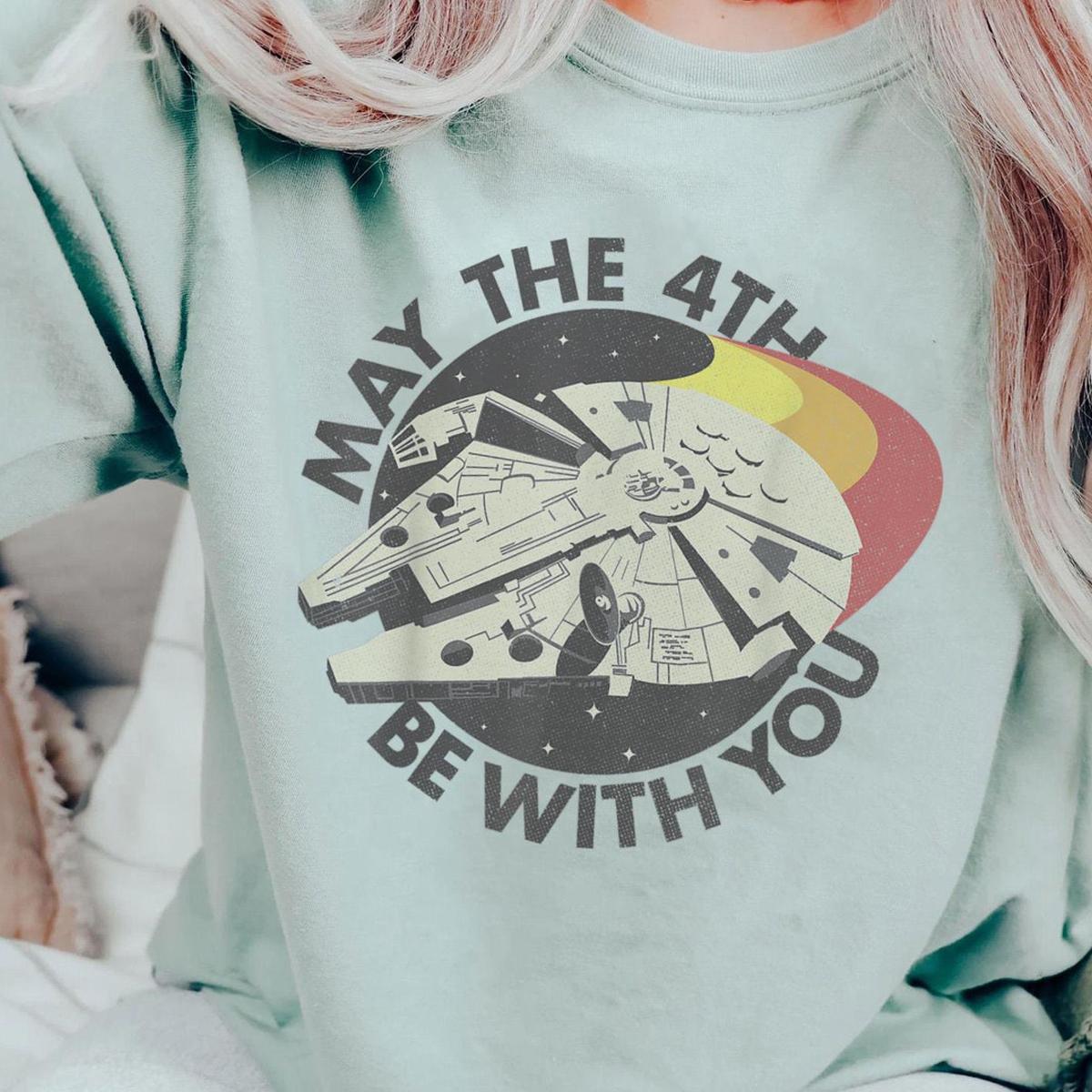 Millennium Falcon May The 4th Be With You Star Wars Shirt 5