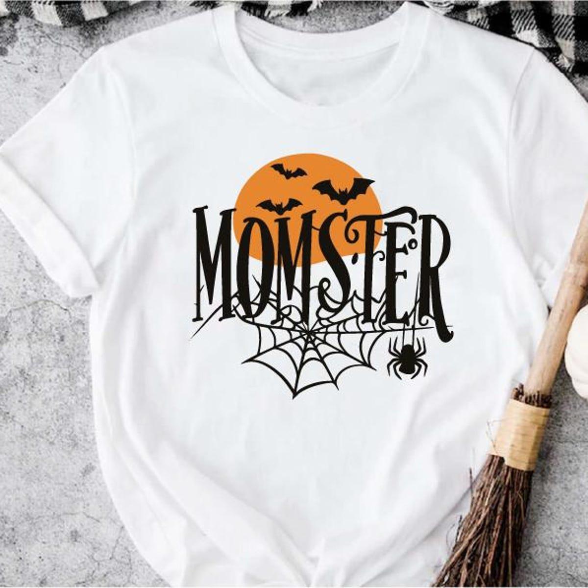 Momster Halloween Monster Mama Shirt 4