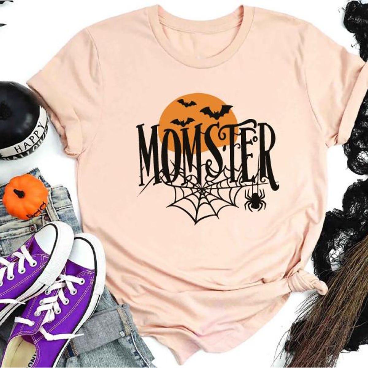 Momster Halloween Monster Mama Shirt 5