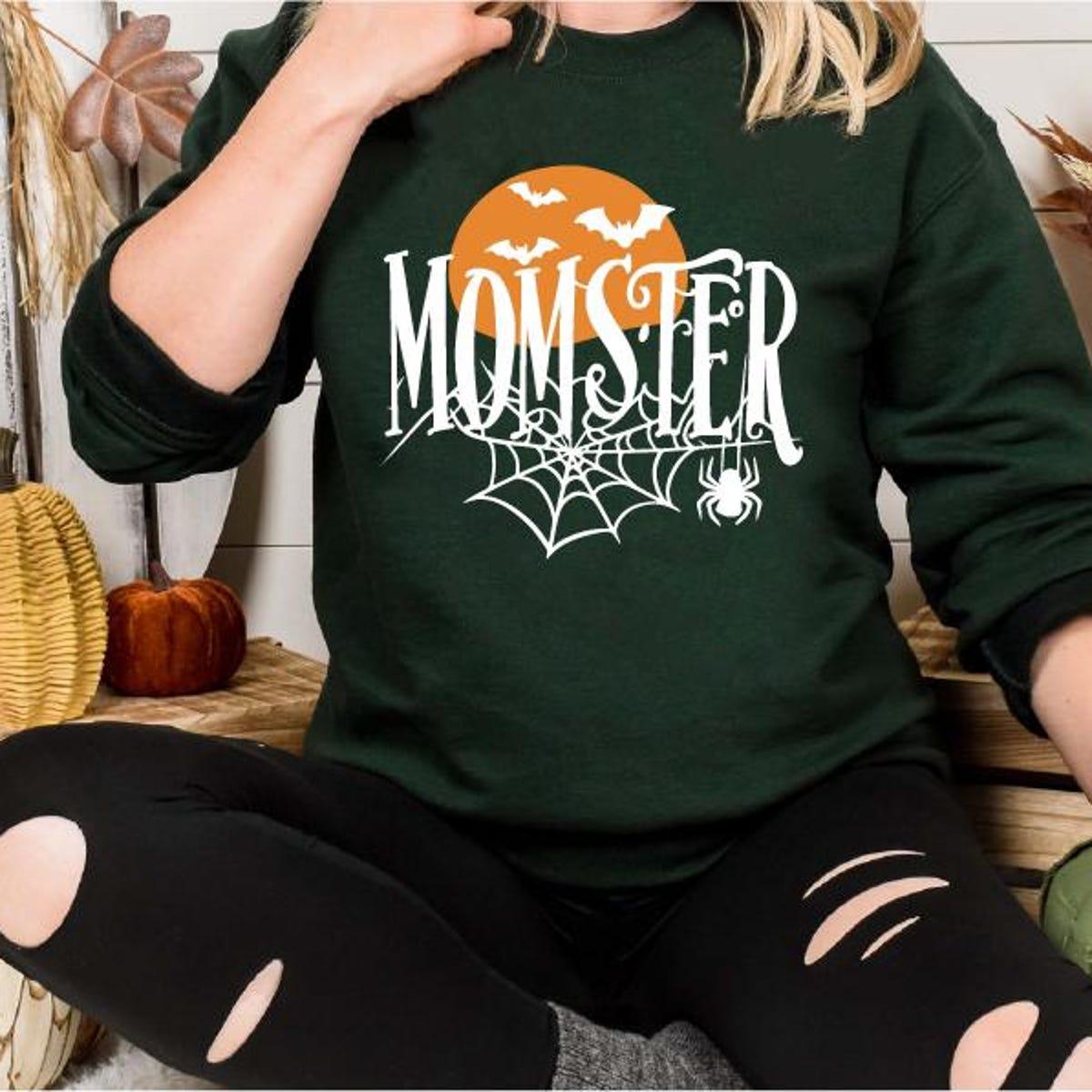 Momster Halloween Monster Mama Shirt 6