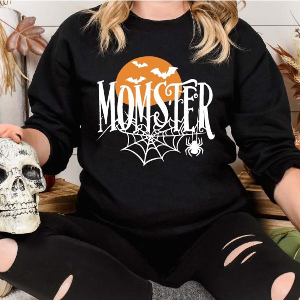 Momster Halloween Monster Mama Shirt 7