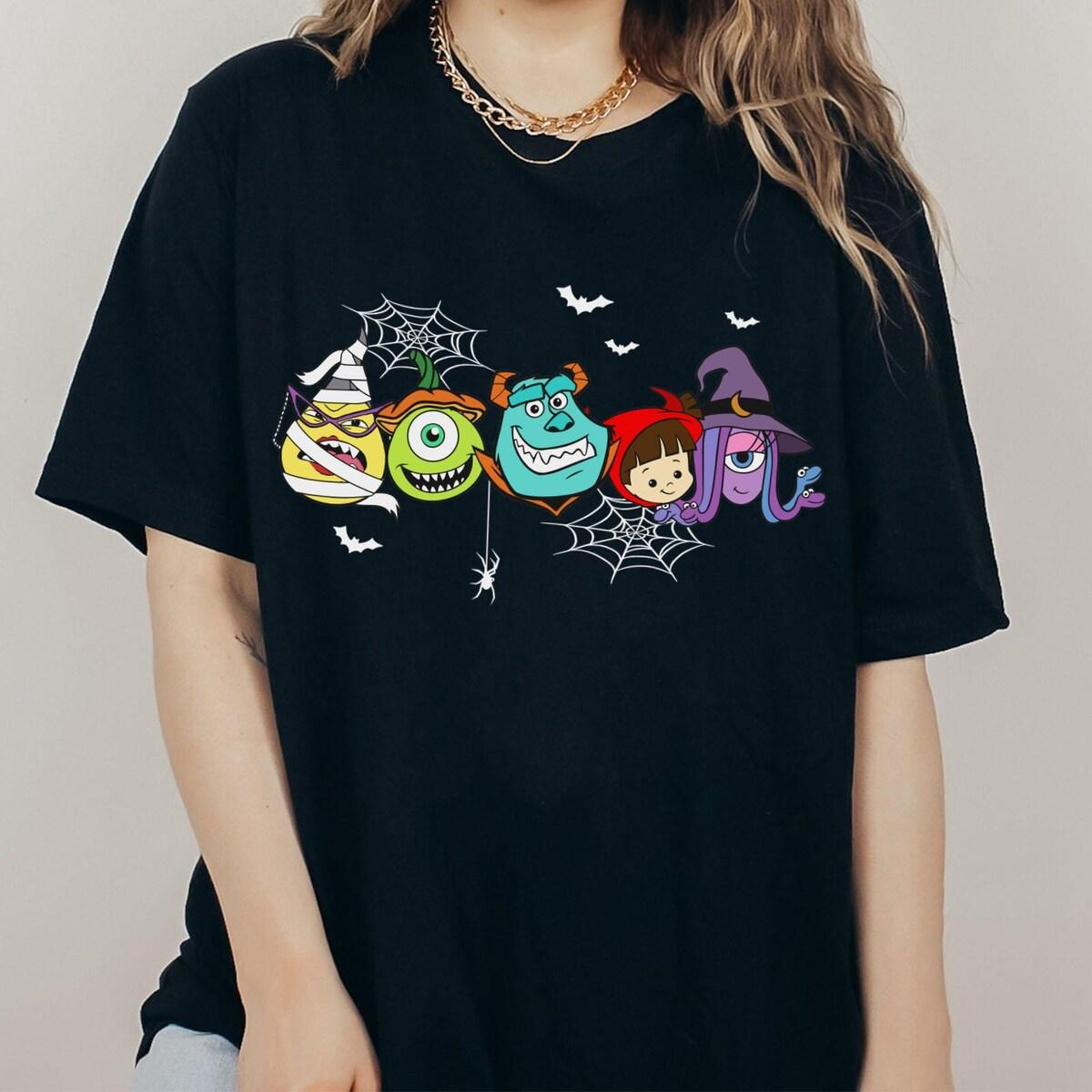 Monster Inc Halloween Face Halloween Shirt 2