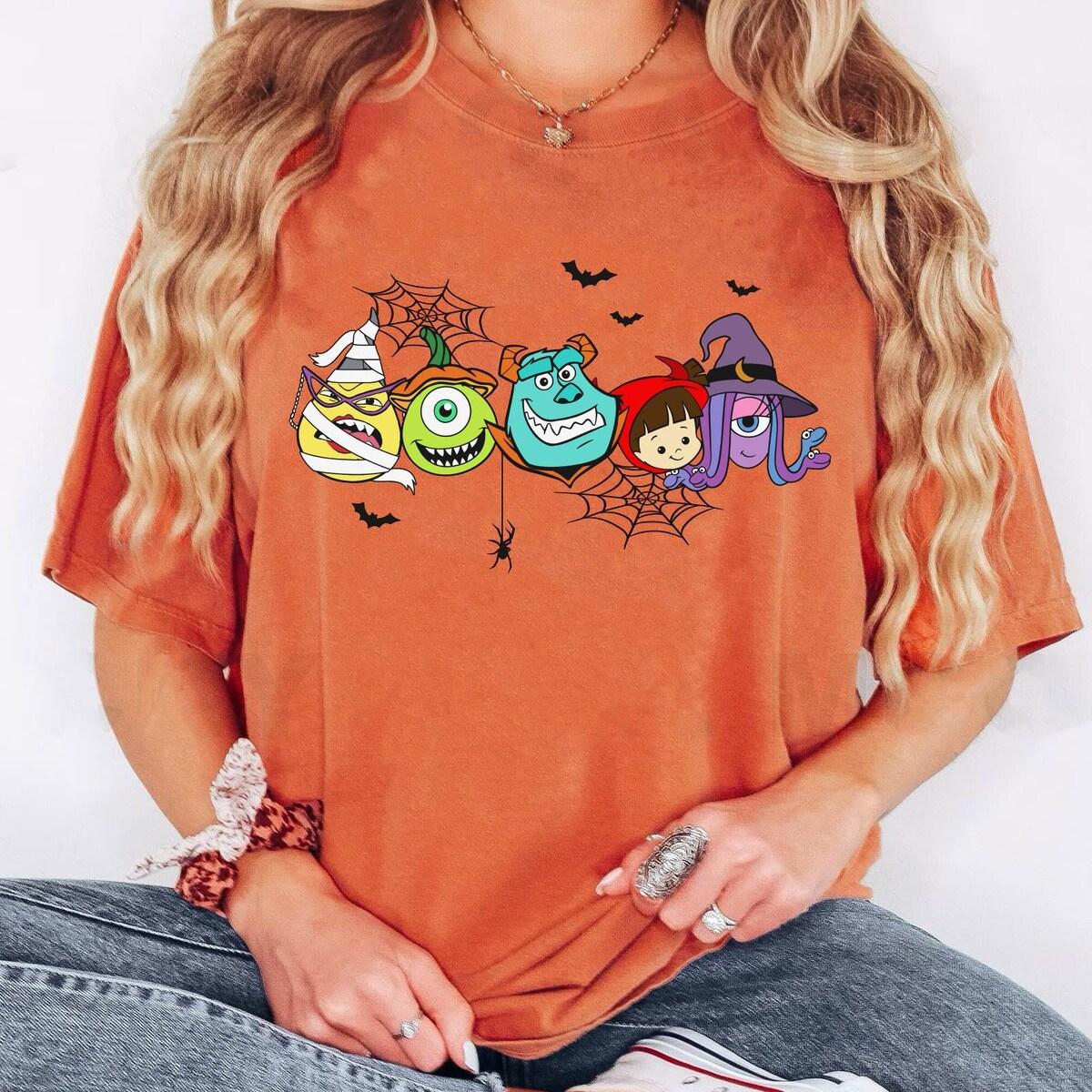 Monster Inc Halloween Face Halloween Shirt 3