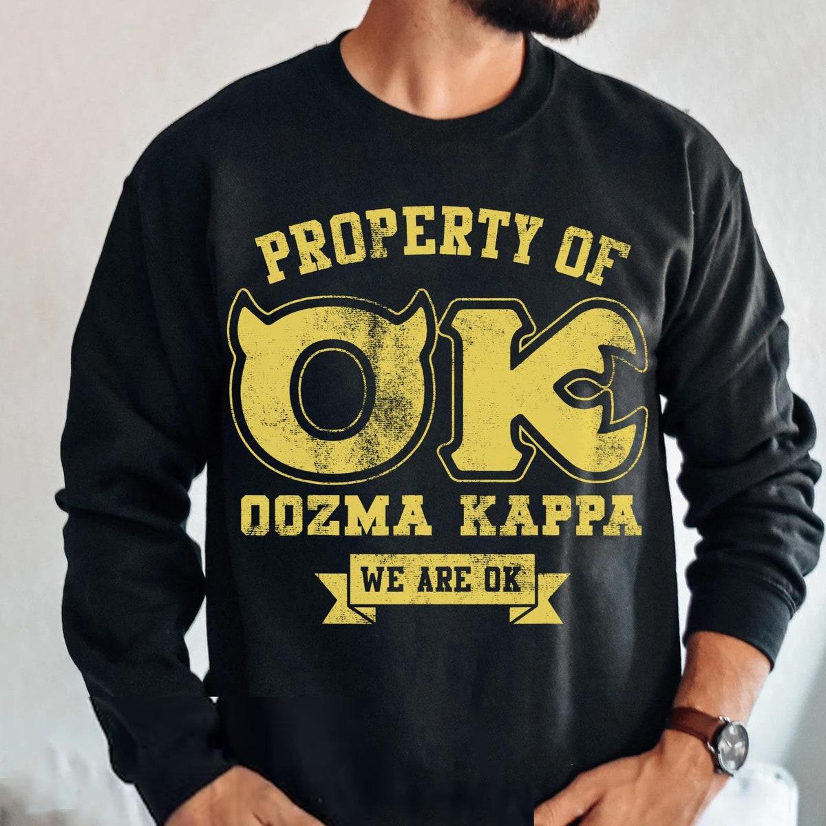 Monster Inc Ok Oozma Kappa Member Shirt 1