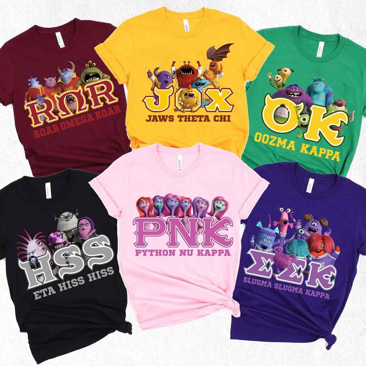 Monster University Fraternity And Sorority Shirt 1