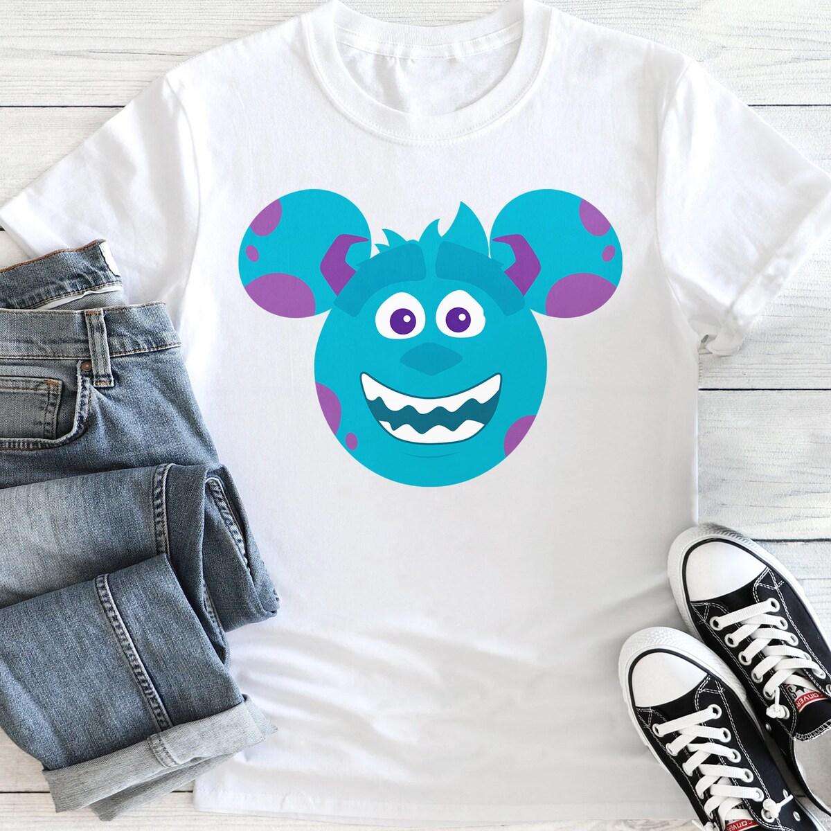 Monsters Costume Face Group Shirt 3