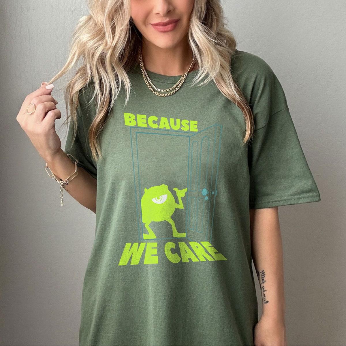 Monsters Inc Mike We Care Halloween Shirt 4