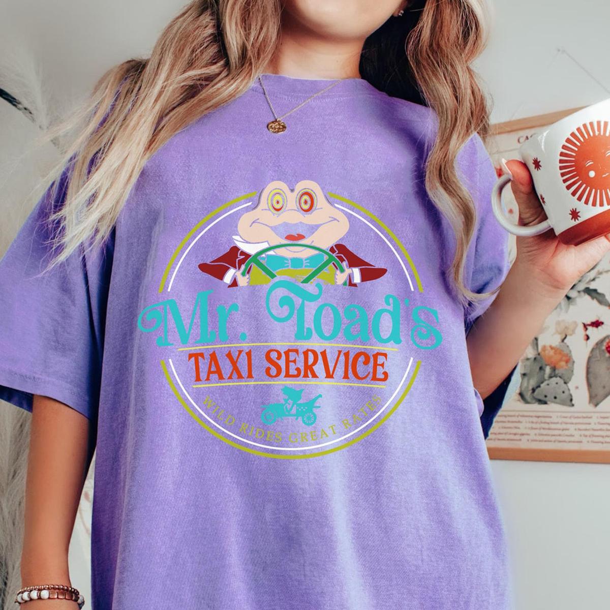 Mr Toad's Taxi Service Wild Rides Great Rates Shirt 5