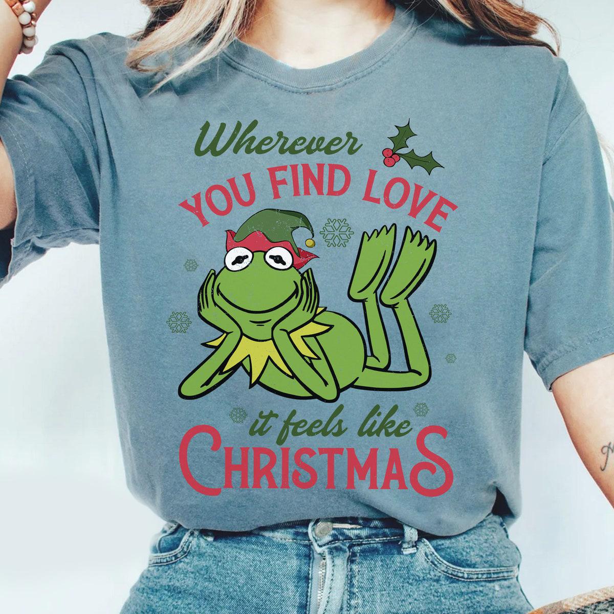 Muppet Christmas Carol Kermit The Frog It Feels Like Shirt 3