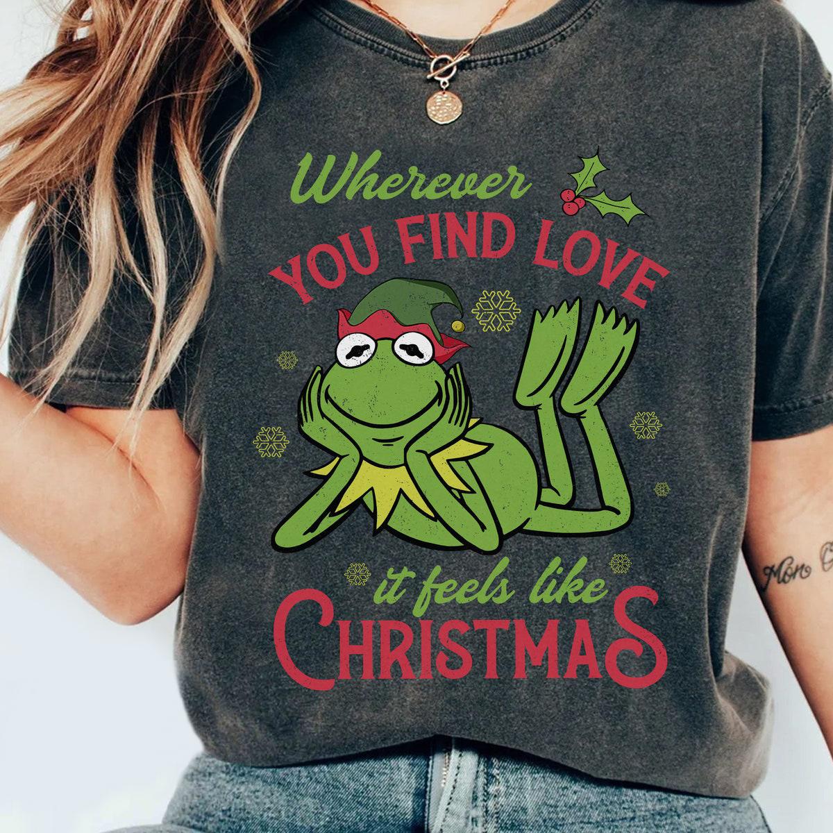 Muppet Christmas Carol Kermit The Frog It Feels Like Shirt 4