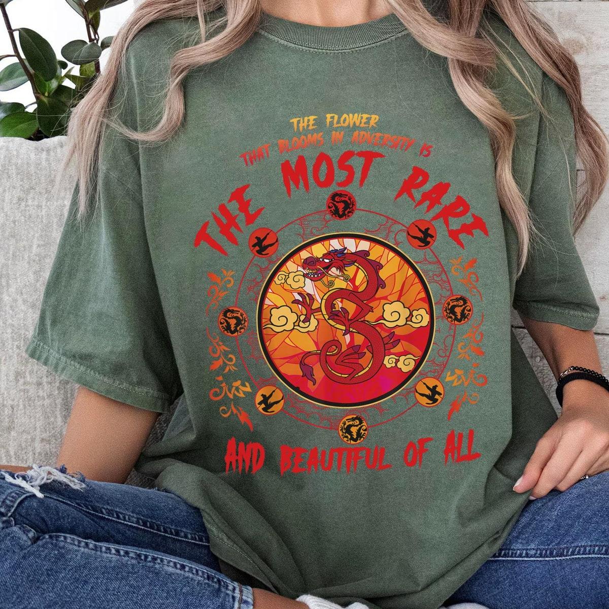 Mushu Dragon Traditional Art The Most Rare And Beautiful Shirt 3