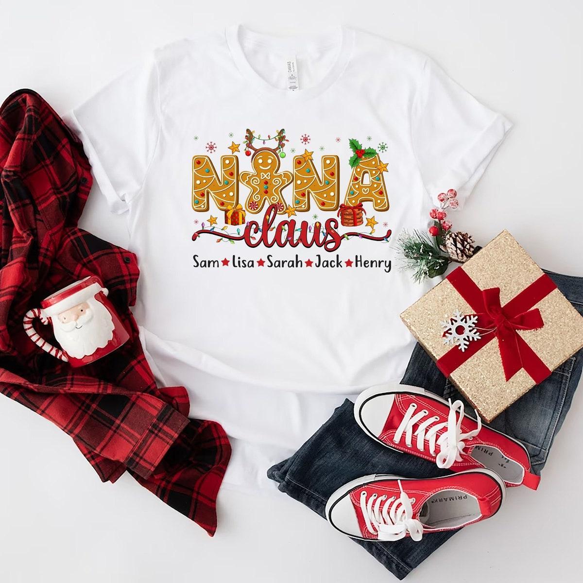 Nana Claus Christmas Shirt 1