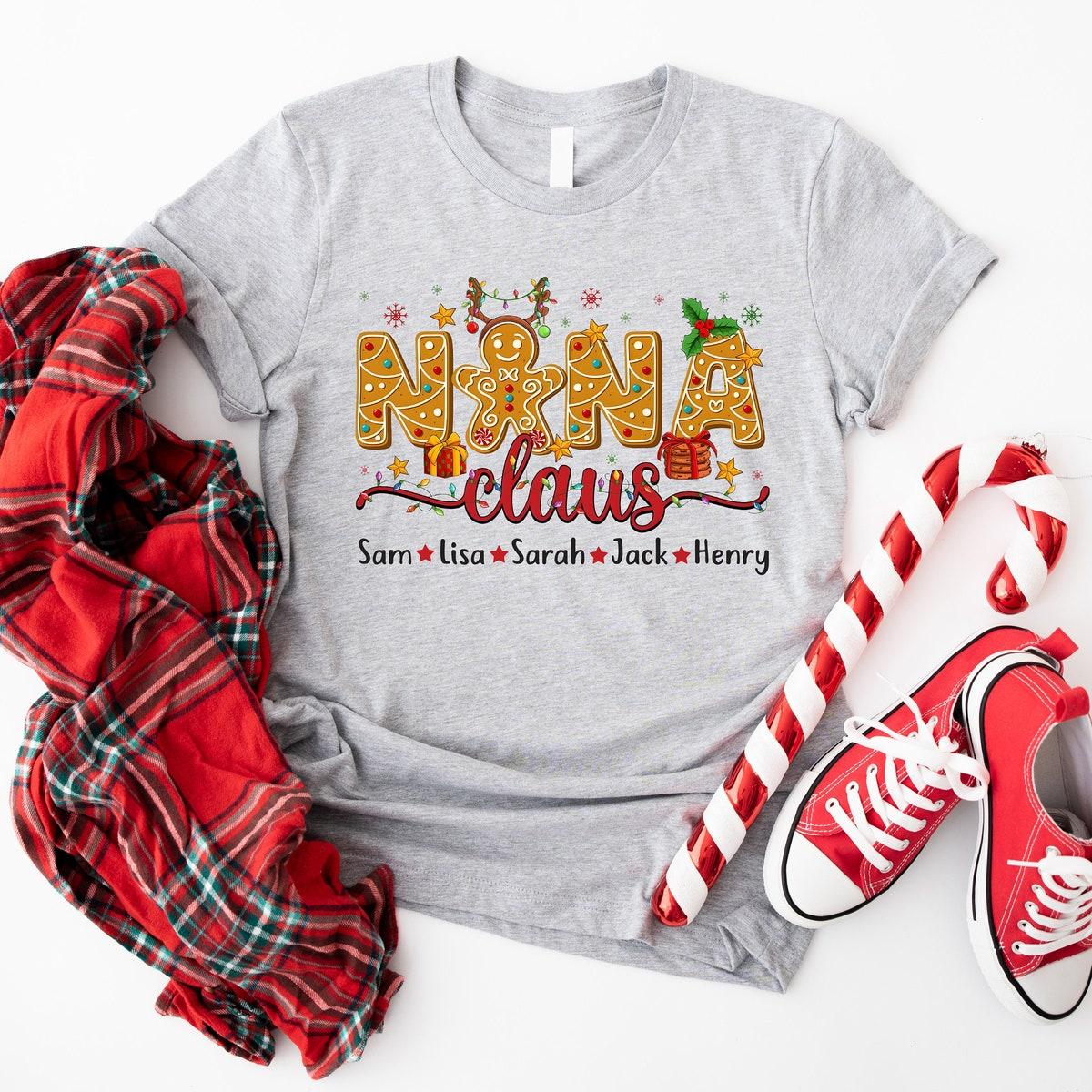 Nana Claus Christmas Shirt 2