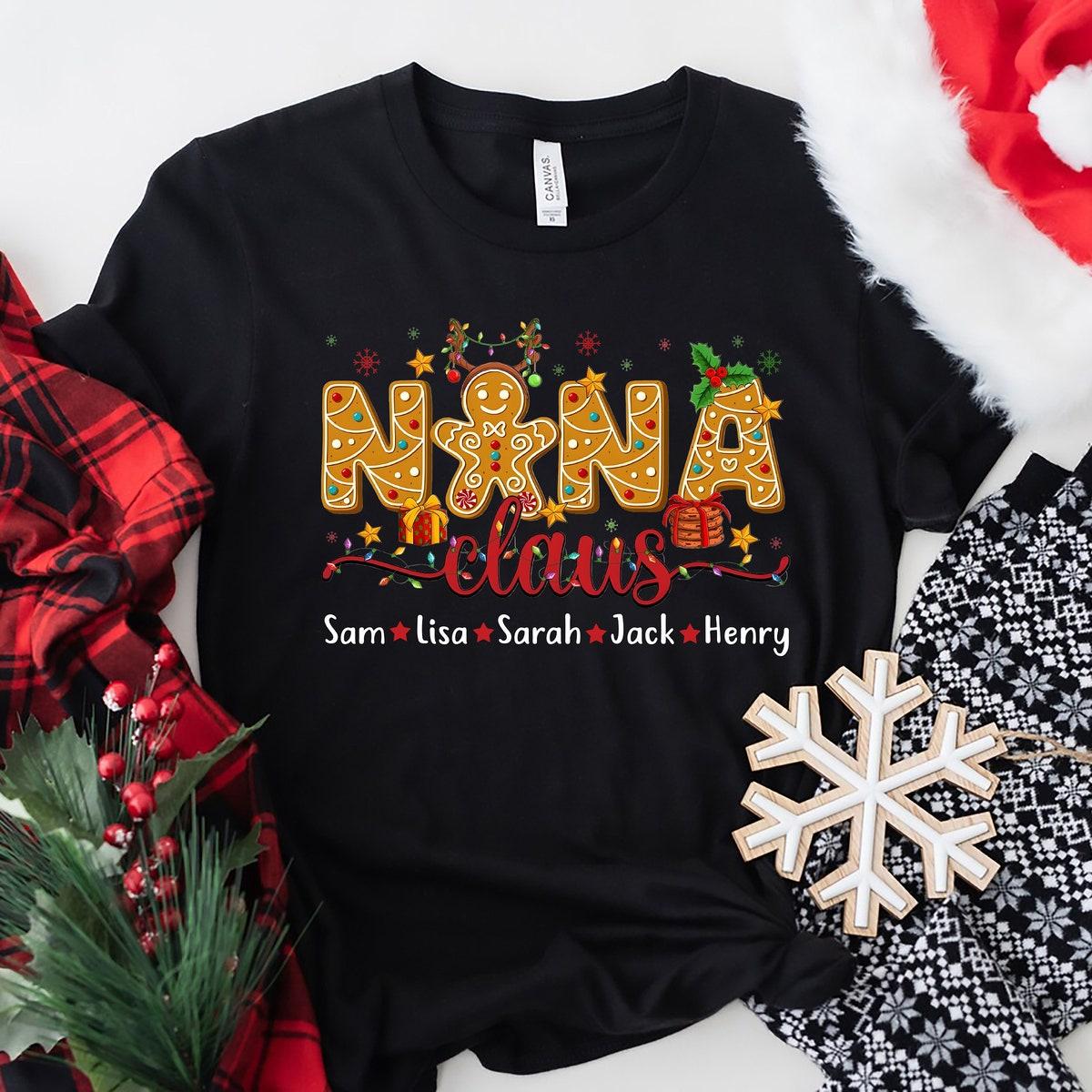 Nana Claus Christmas Shirt 3