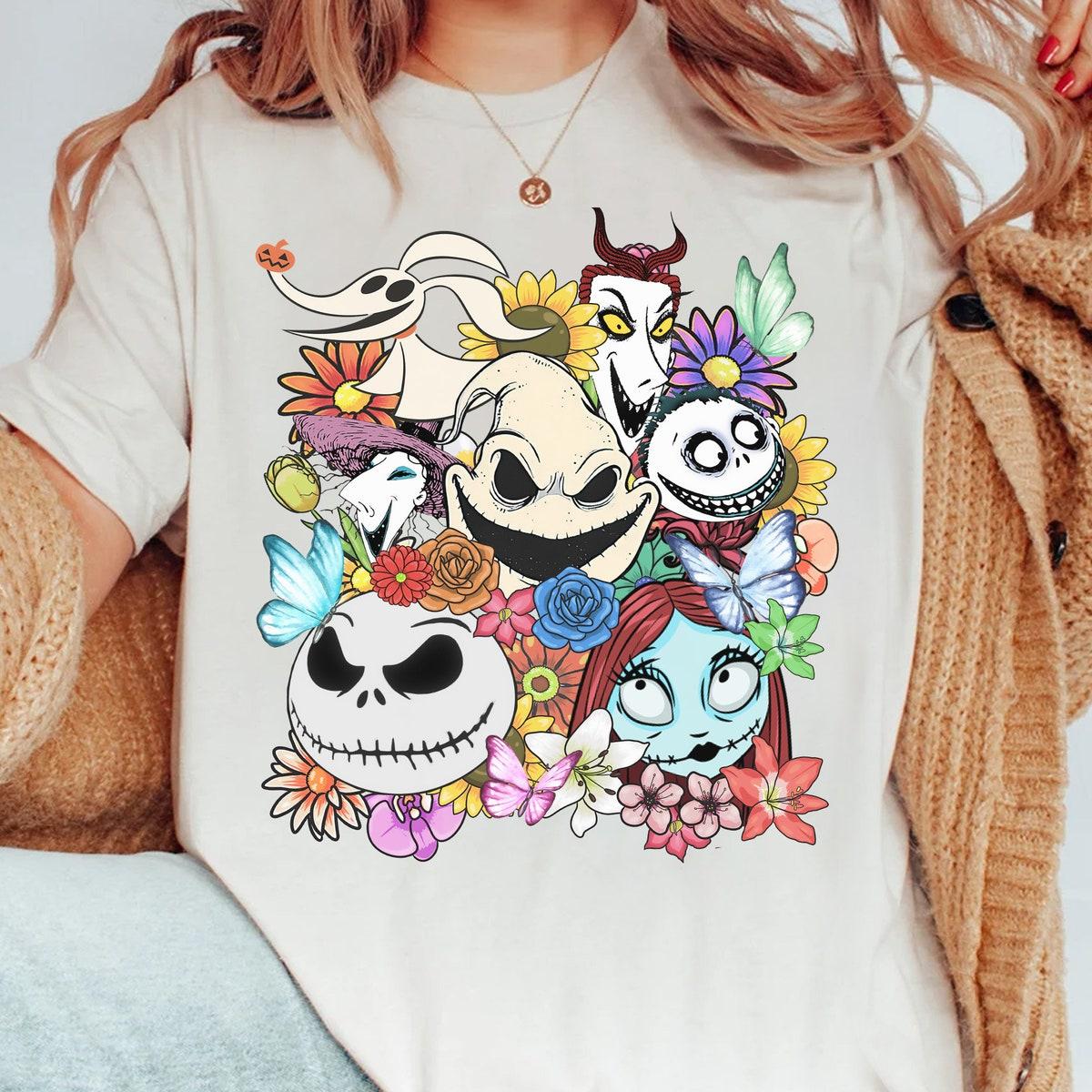 Nightmare Before Christmas Jack And Sally Oogie Boogie Shirt 1