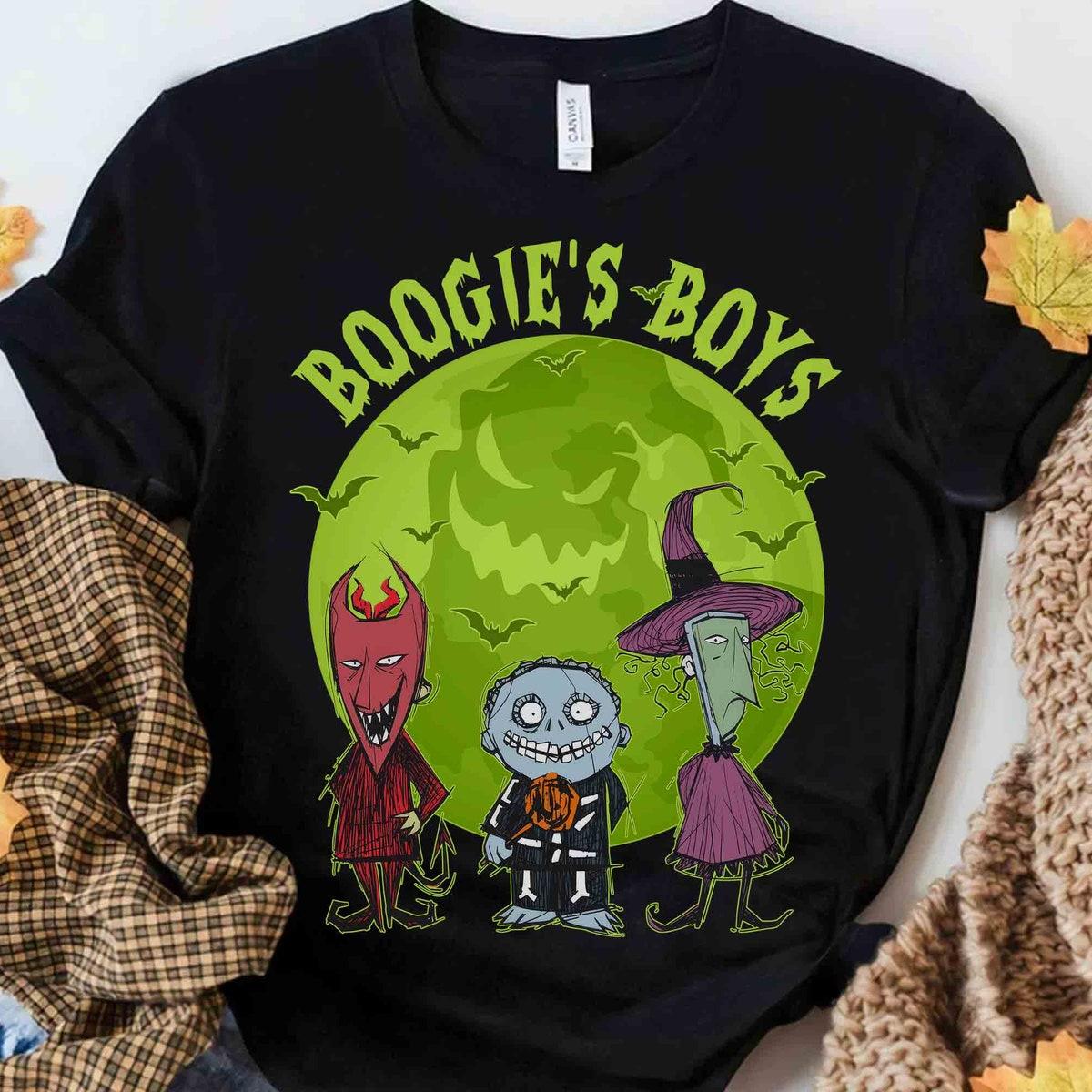 Nightmare Before Christmas Lock Shock Barrel Oogie's Boys Shirt 2