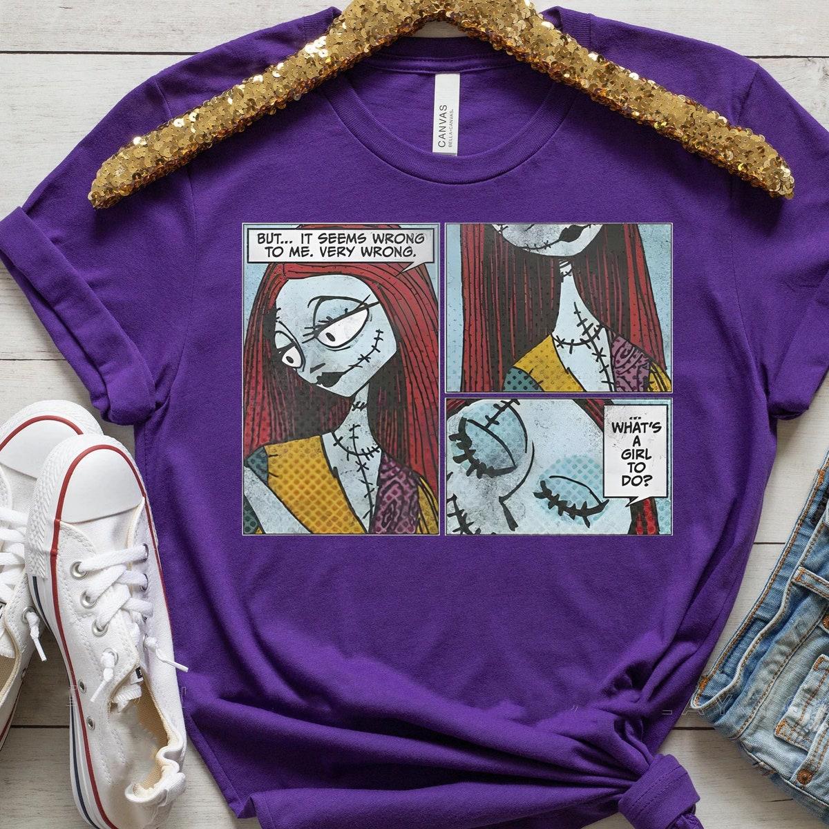 Nightmare Before Christmas Sally Comic Shirt 6