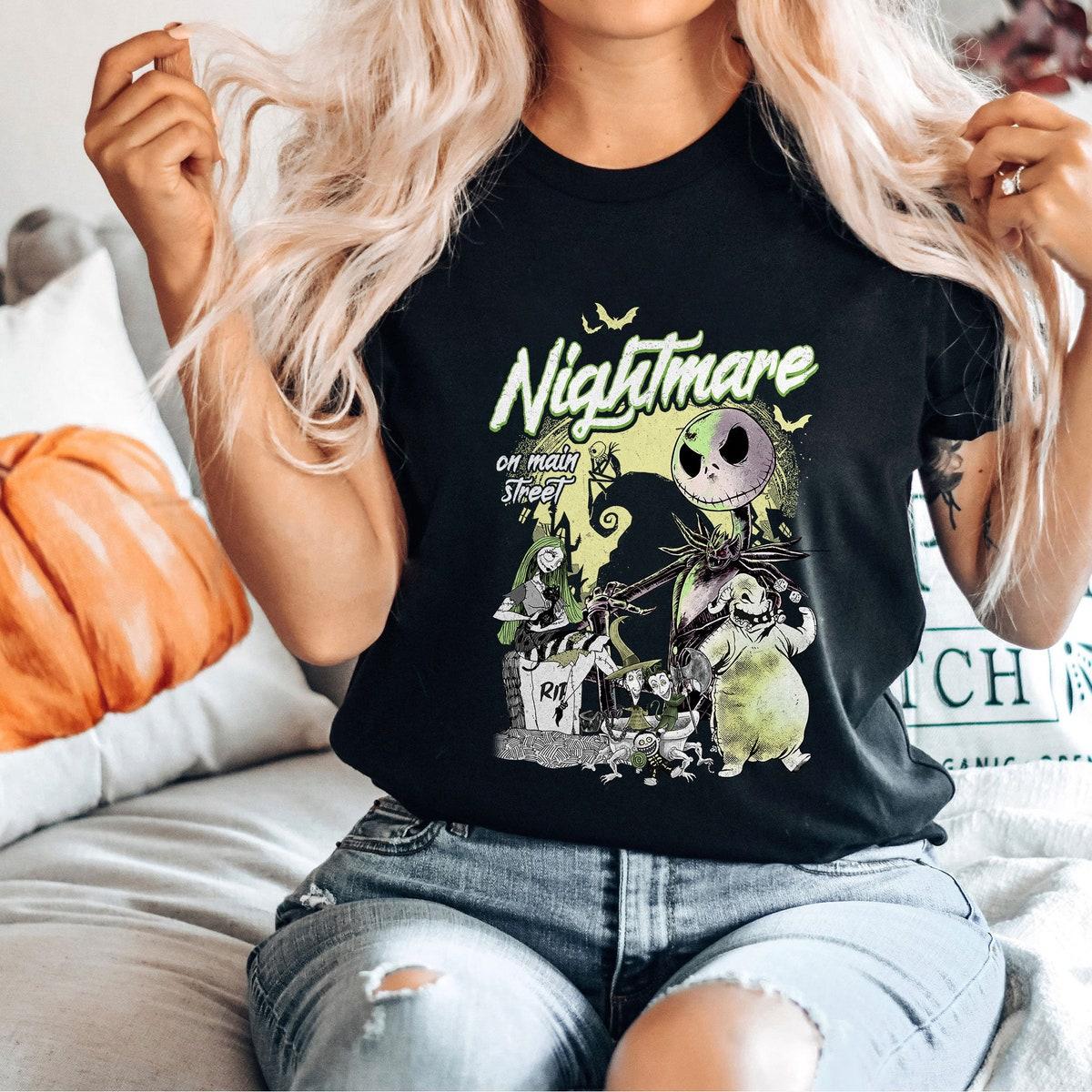 Nightmare On Main Street Halloween Pumpkin Shirt 1