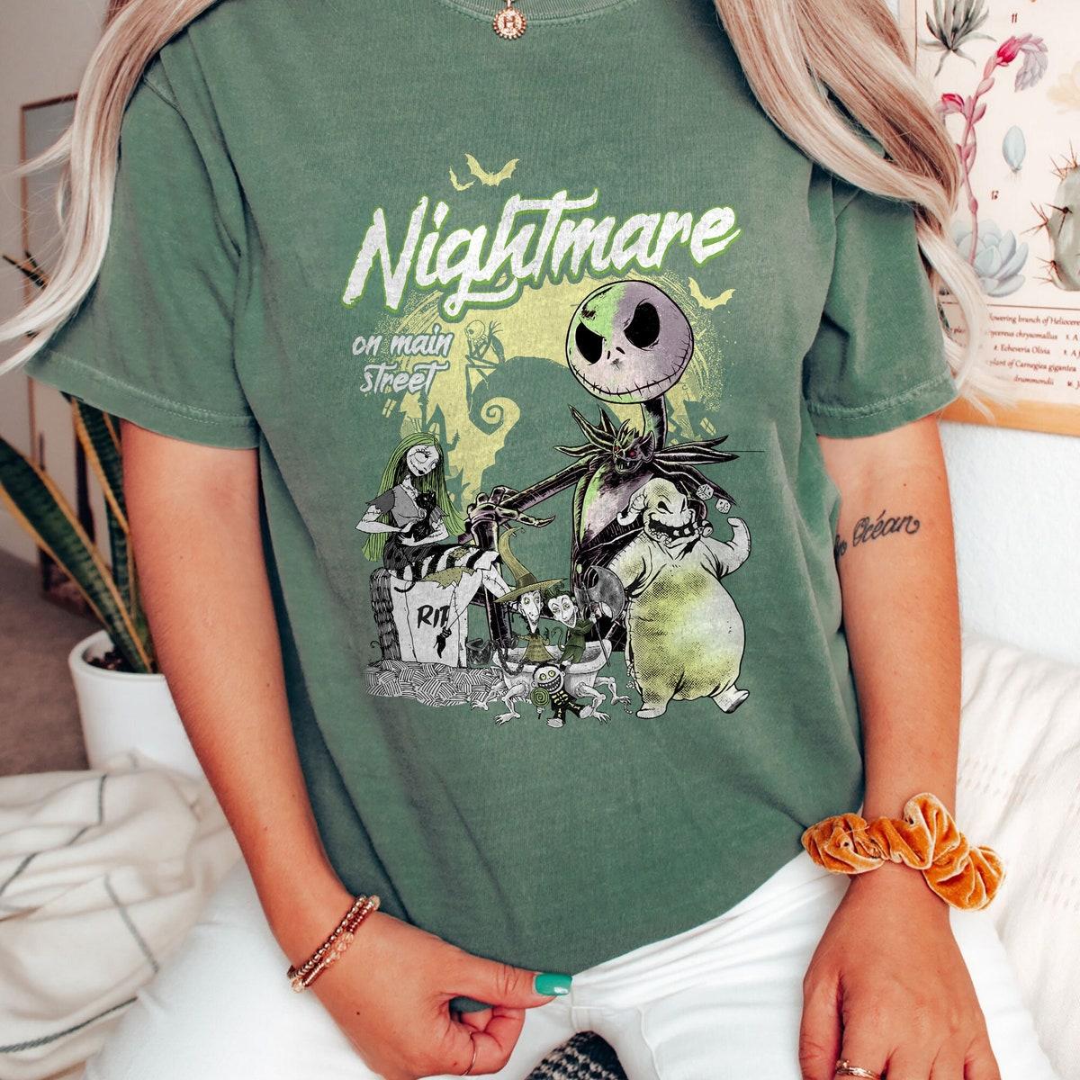 Nightmare On Main Street Halloween Pumpkin Shirt 2