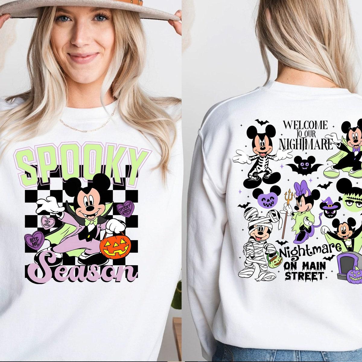 Nightmare On Main Street Mickey's Not So Scary Halloween Party Shirt 2