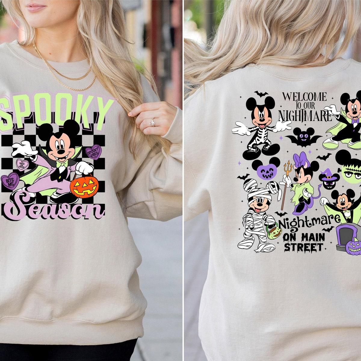 Nightmare On Main Street Mickey's Not So Scary Halloween Party Shirt 3