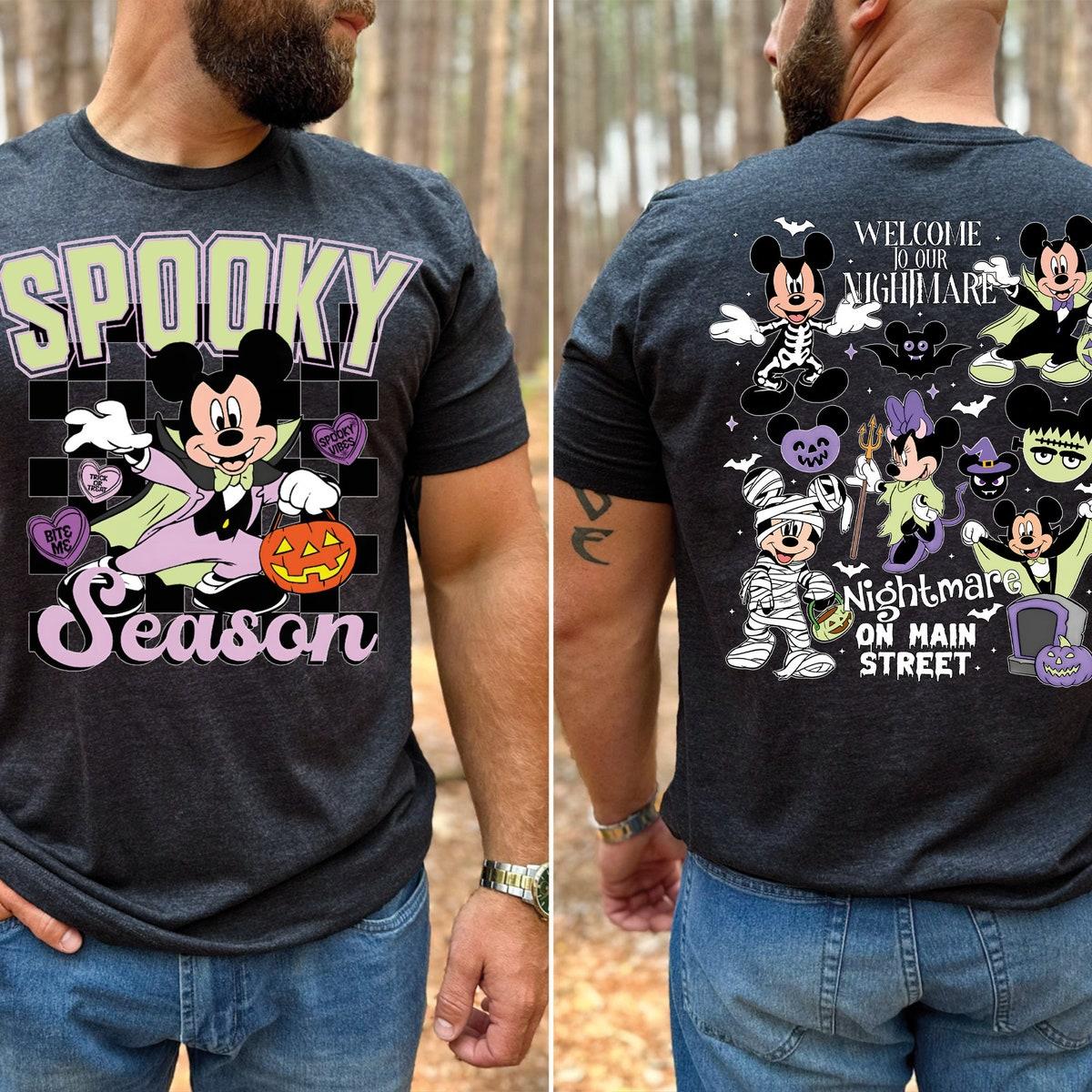 Nightmare On Main Street Mickey's Not So Scary Halloween Party Shirt 4