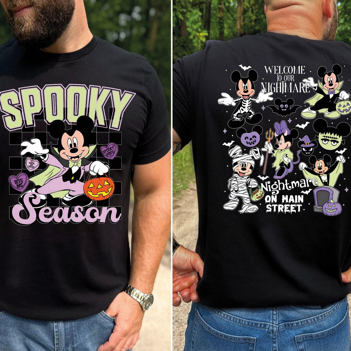 Nightmare On Main Street Mickey's Not So Scary Halloween Party Shirt 5