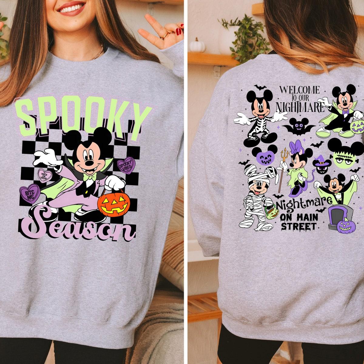 Nightmare On Main Street Mickey's Not So Scary Halloween Party Shirt 6